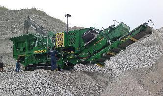 modern machinery used rock crushers 